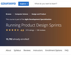 Coursera - Running Product Design Sprints