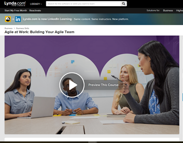 LinkedIn Learning - Agile at Work: Building Your Agile Team