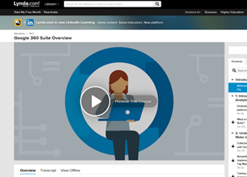 LinkedIn Learning - Google 360 Overview
