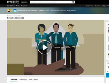 LinkedIn Learning - Scrum Advanced